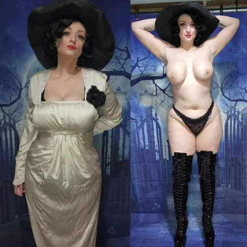 Thumbnail Cherrybombpunx's Stunning Lady Dimitrescu Cosplay