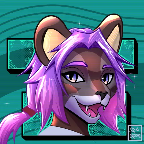 Thumbnail Finished Headshot Comm Art by gui_sketchs in Furry Style