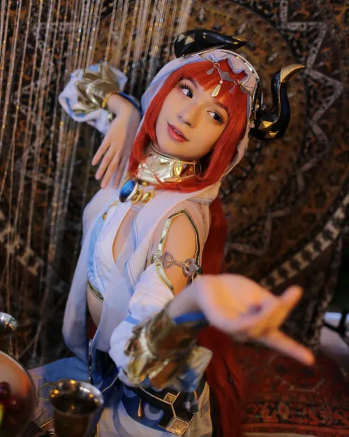 Thumbnail Genshin Impact Impersonation: Unveiling Nilou in Stunning Cosplay