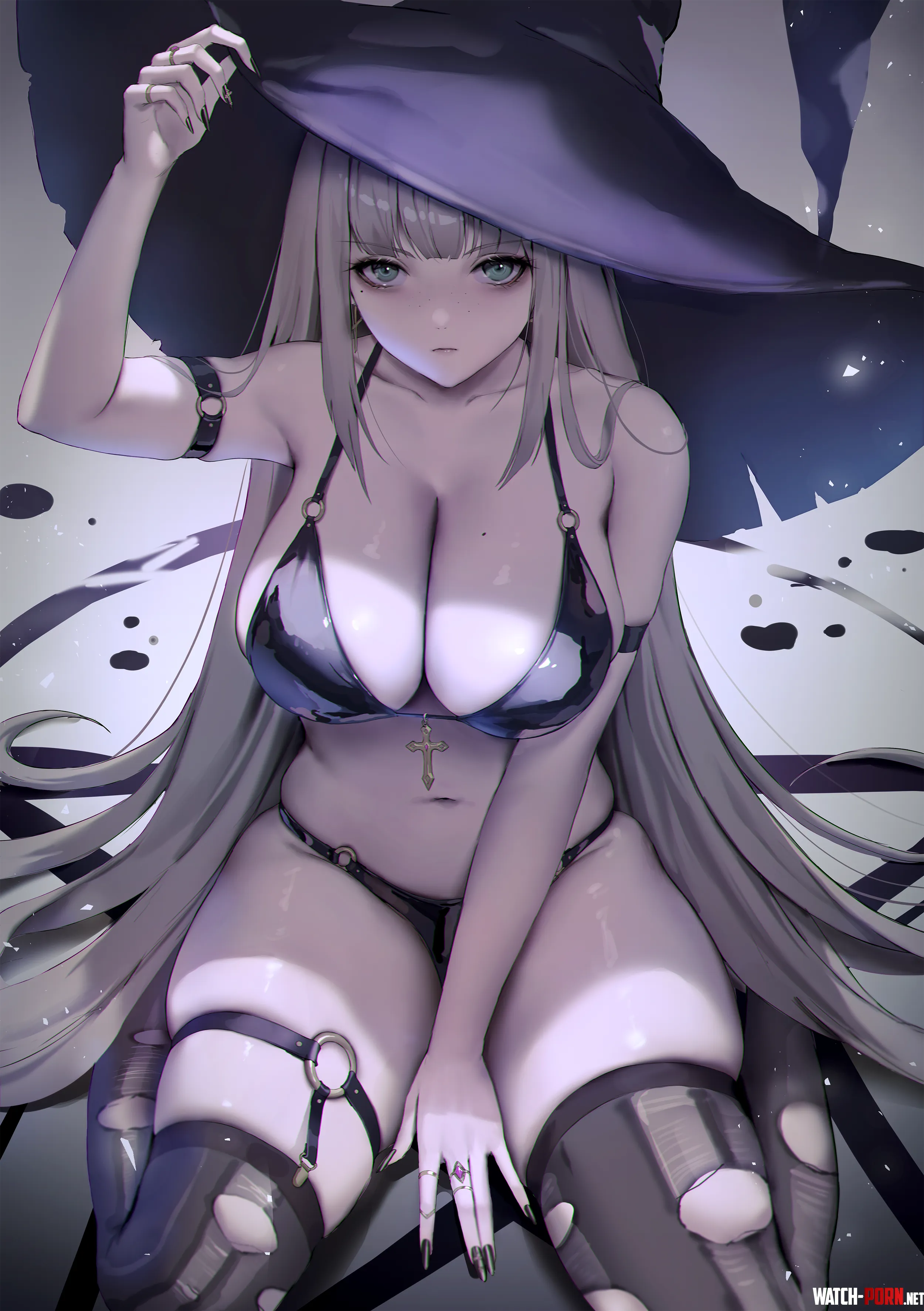 Ecchi Dark Witch by CheetahSperm18