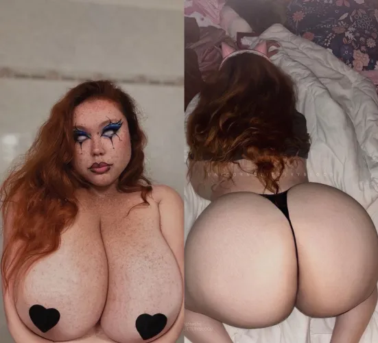 Thumbnail Big Tits vs. Big Ass: Unicornglitteryblood's OC Debate | PAWG