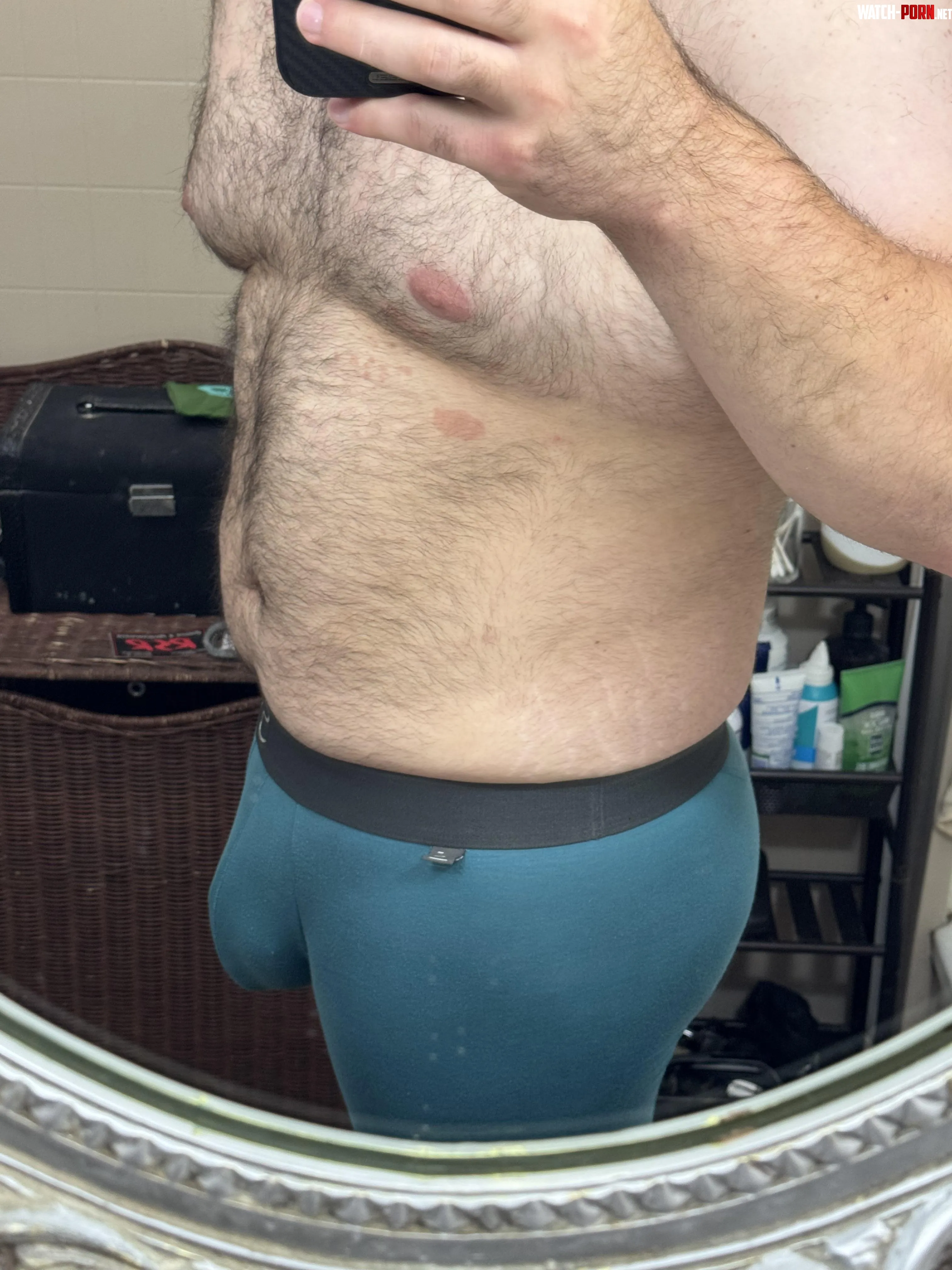 Couldnt help but post my bulge this morning 28 by Cold-Ship4908