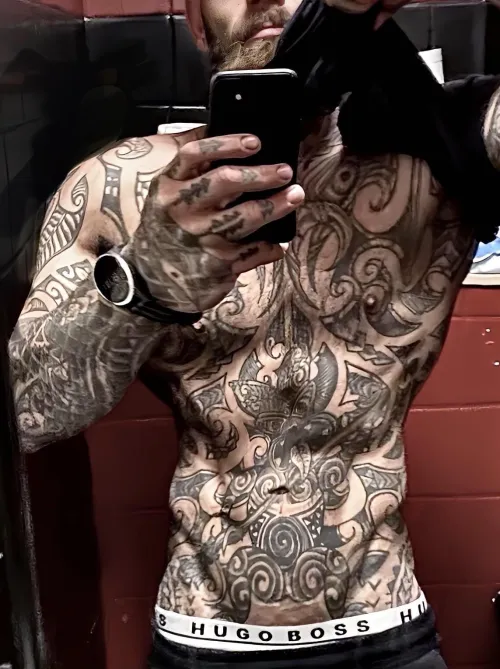 Thumbnail Fitting In: Hot Guys with Tattoos Dilemma by No__Preparation