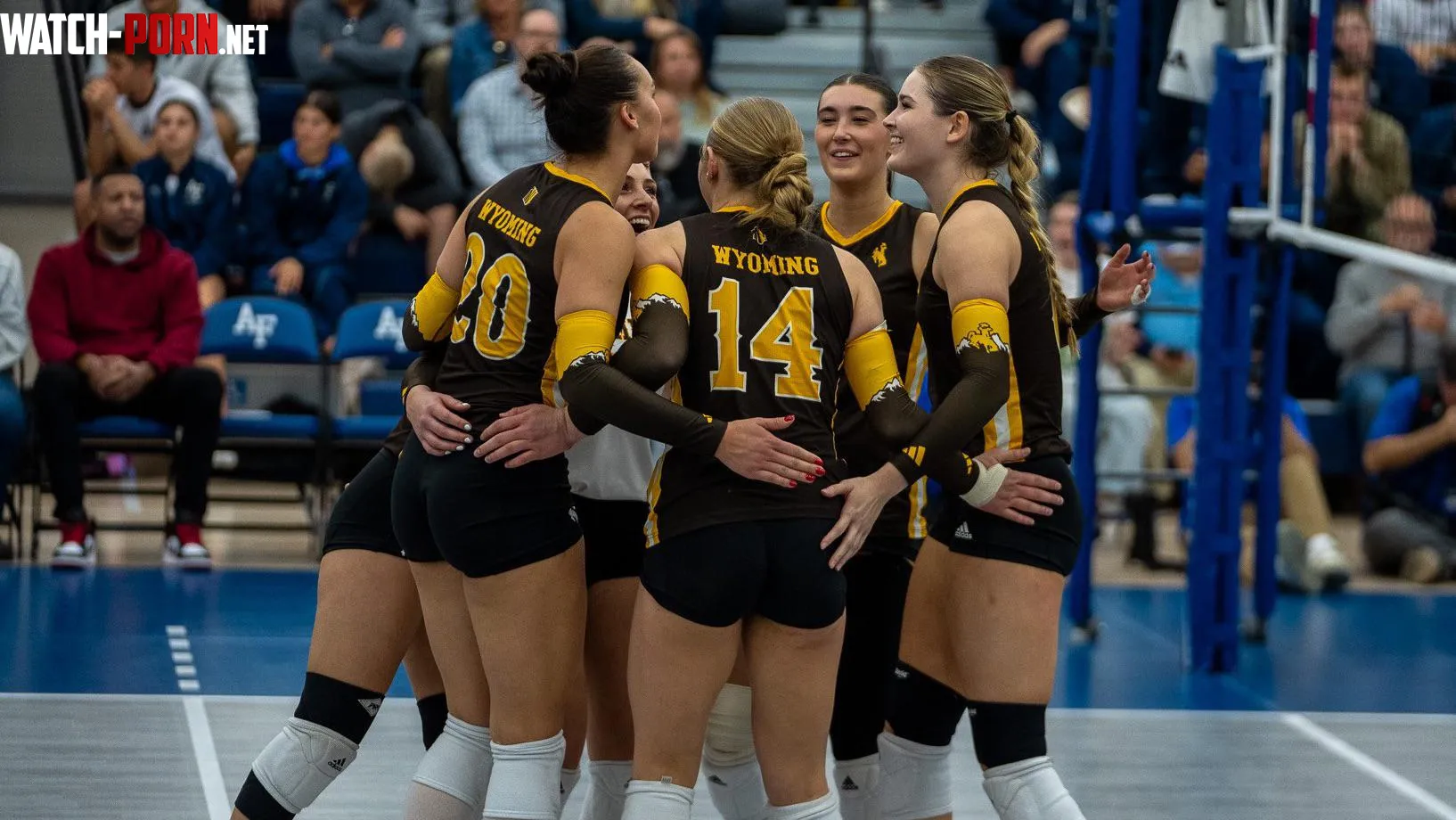 University of Wyoming volleyball team by shipkastroke