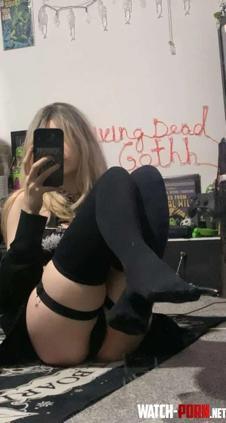 Lets see if my socks distract you F by LivingDeadGothh