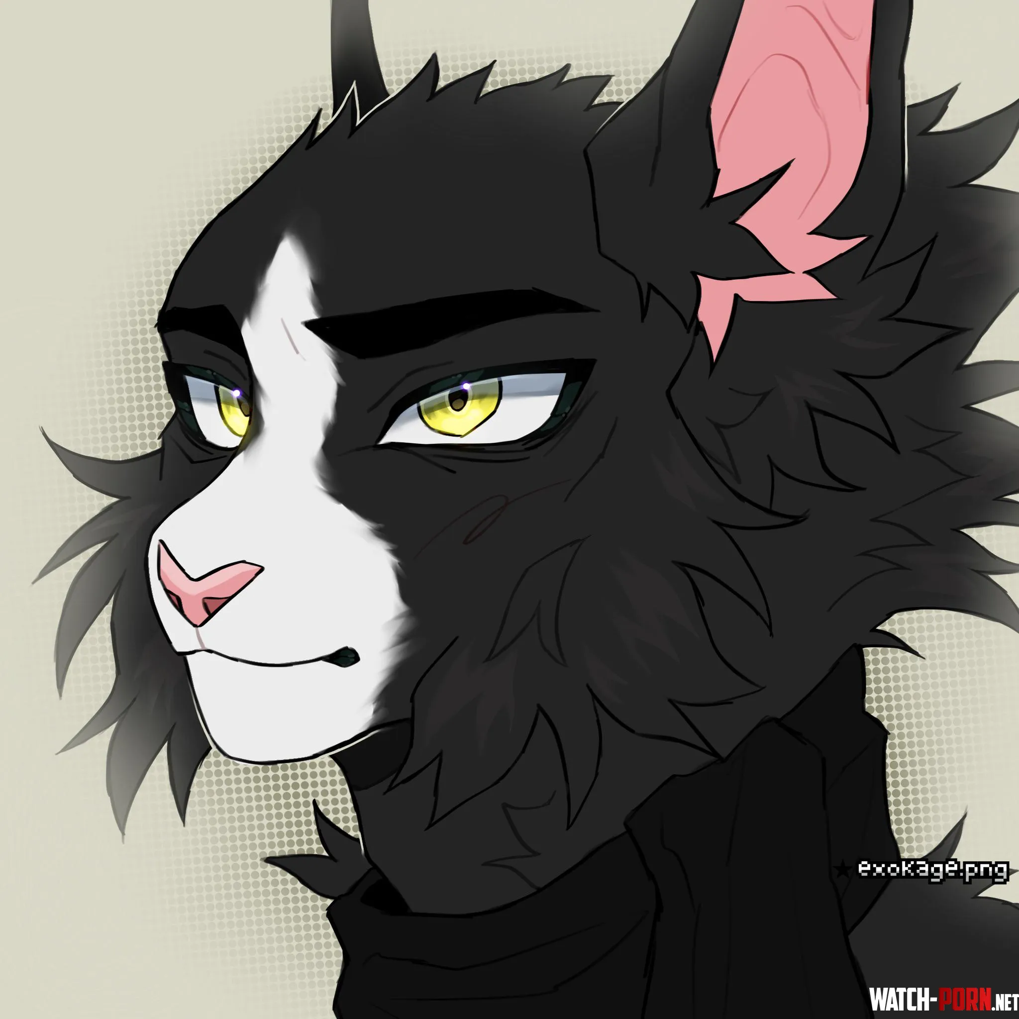 Icon of my fursona by ForlornFreak