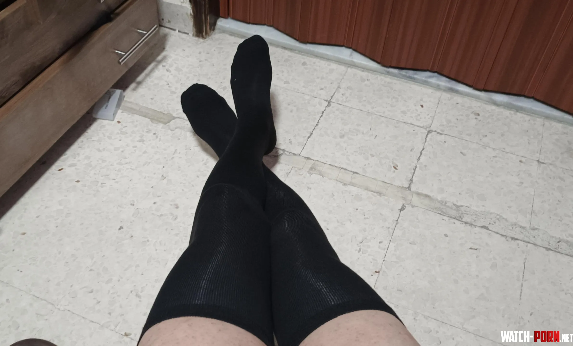 Thigh highs obtained by Femelation