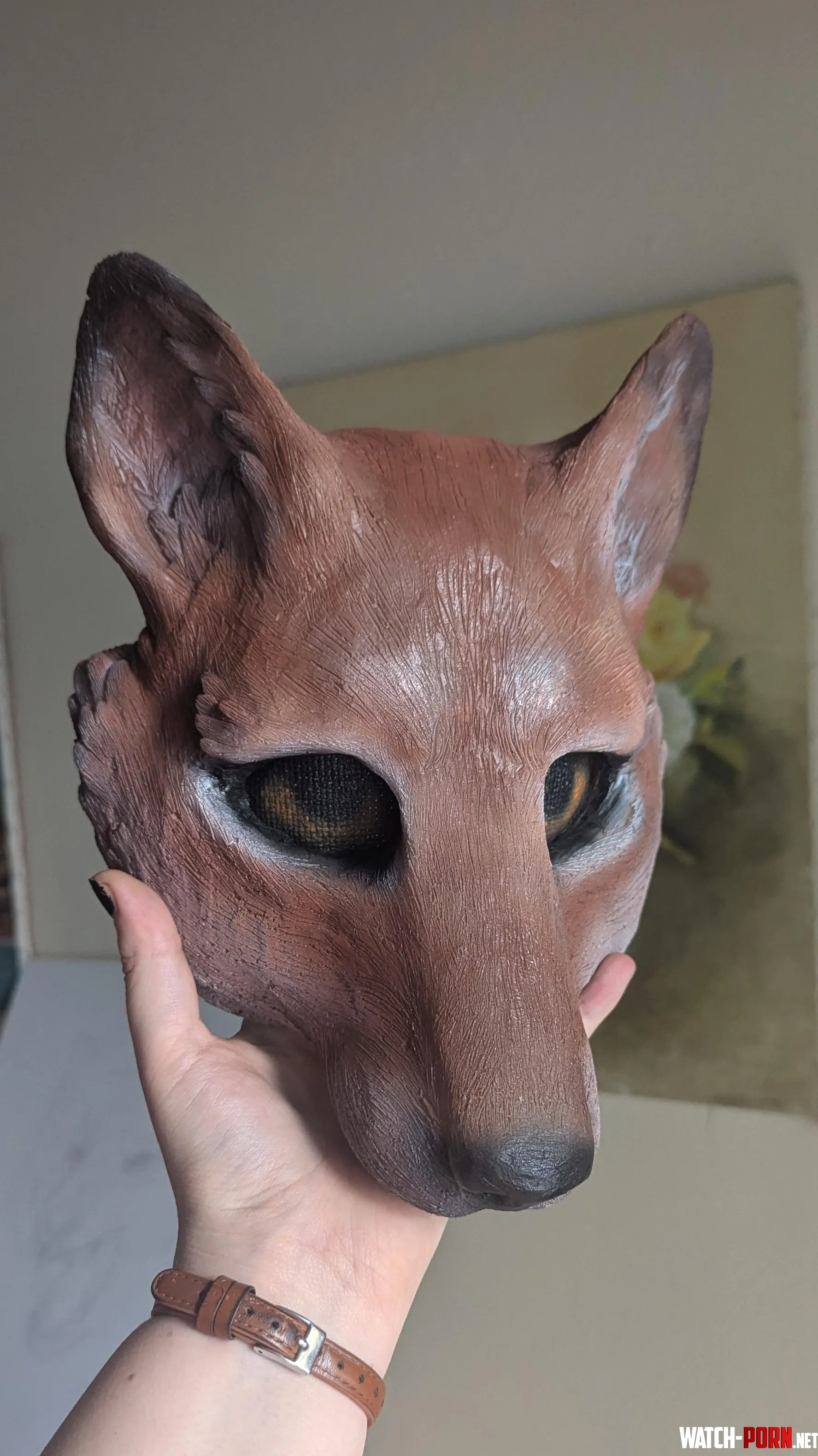 Im almost done with my first mask  by gifttcardrecipient