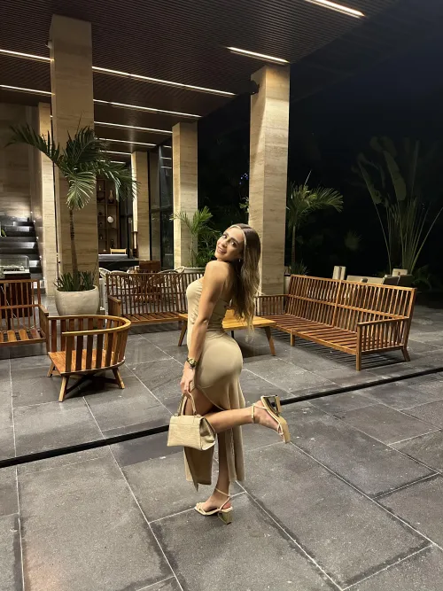 Thumbnail Admiring the Captivating Photo by ComposerEmotional182 in tightdresses