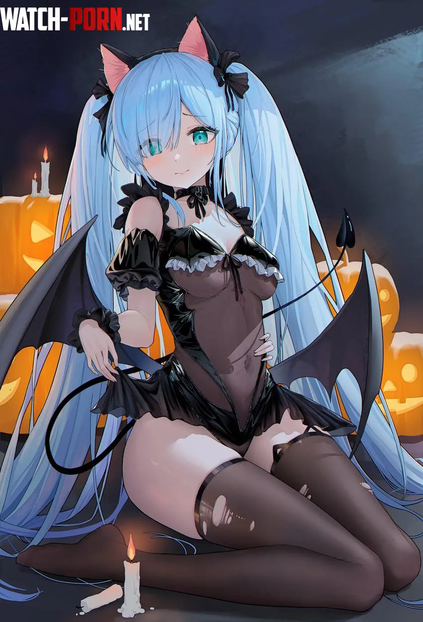 Halloween Janus azur lane by KrazedPengwin