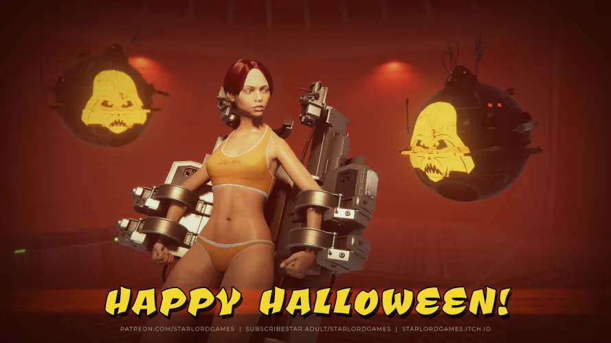 Thumbnail Happy Halloween 2024 StarLord Games Star Wars Saboteur by StarLord_Games | starwarsnsfw