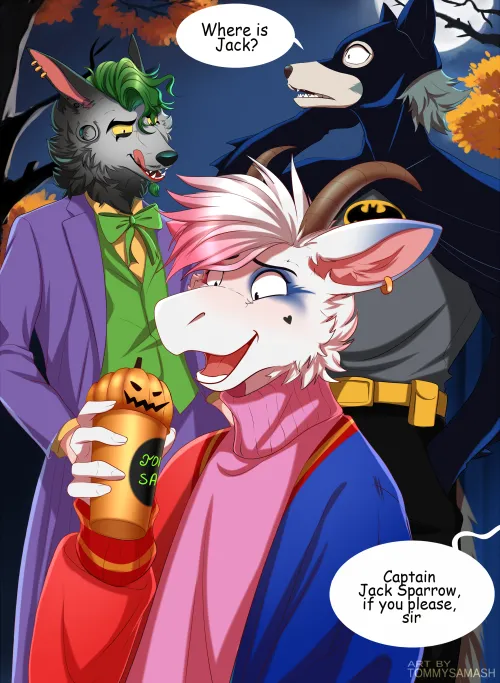 Thumbnail Halloween Fun with TommySamash - Author: TommySamash in Furry Category