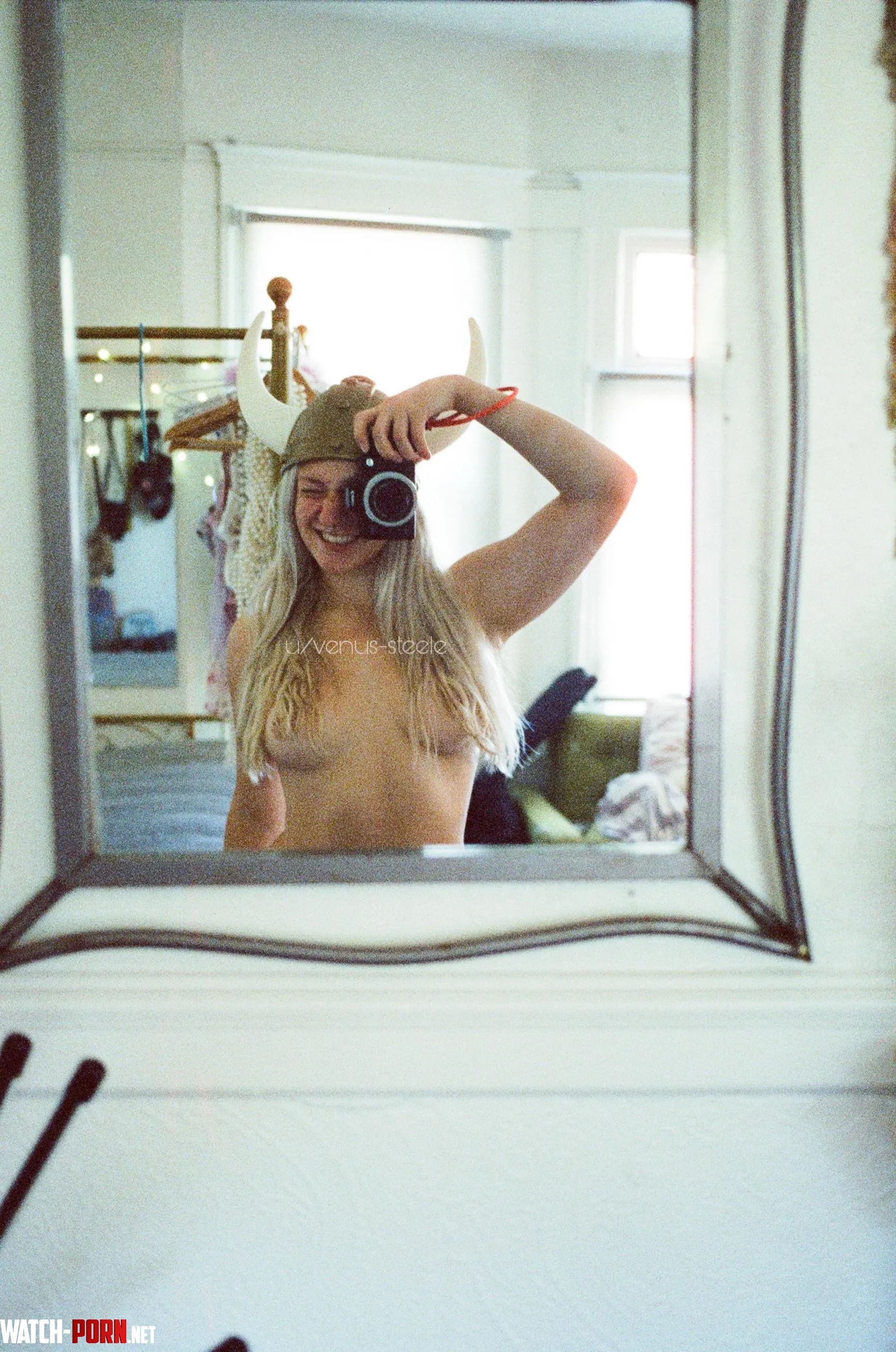 Film camera selfie  by Venus-steele