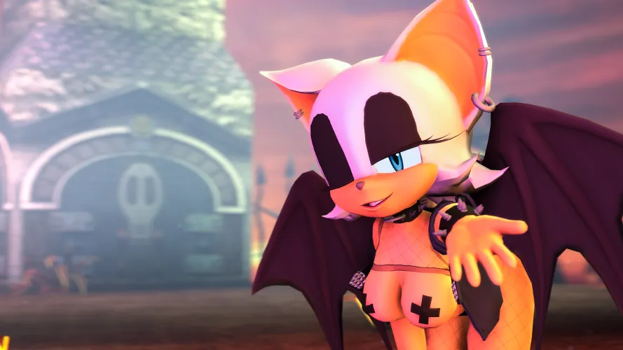 Thumbnail Rouge the Bat: A Thrilling OC Adventure | SonicPorn