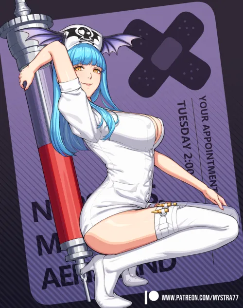 Thumbnail mystra77 Reveals Morrigan's Charms from Darkstalkers - ecchi