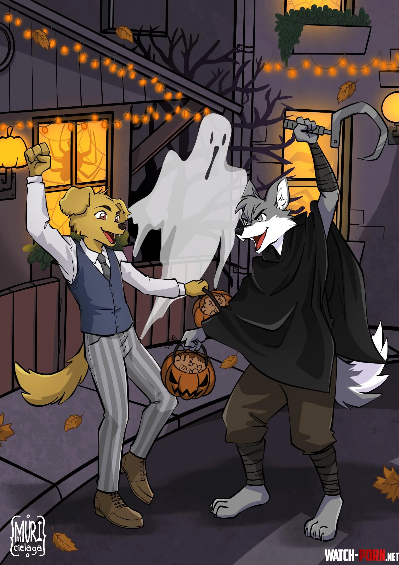 Happy Halloween by ThinkerDoggo