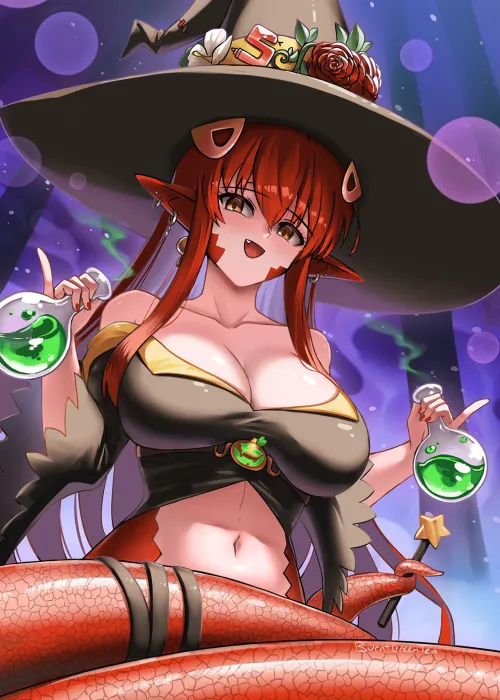 Thumbnail Birthday Tribute to Miia Artist Burnt Green Tea by Jaybird134