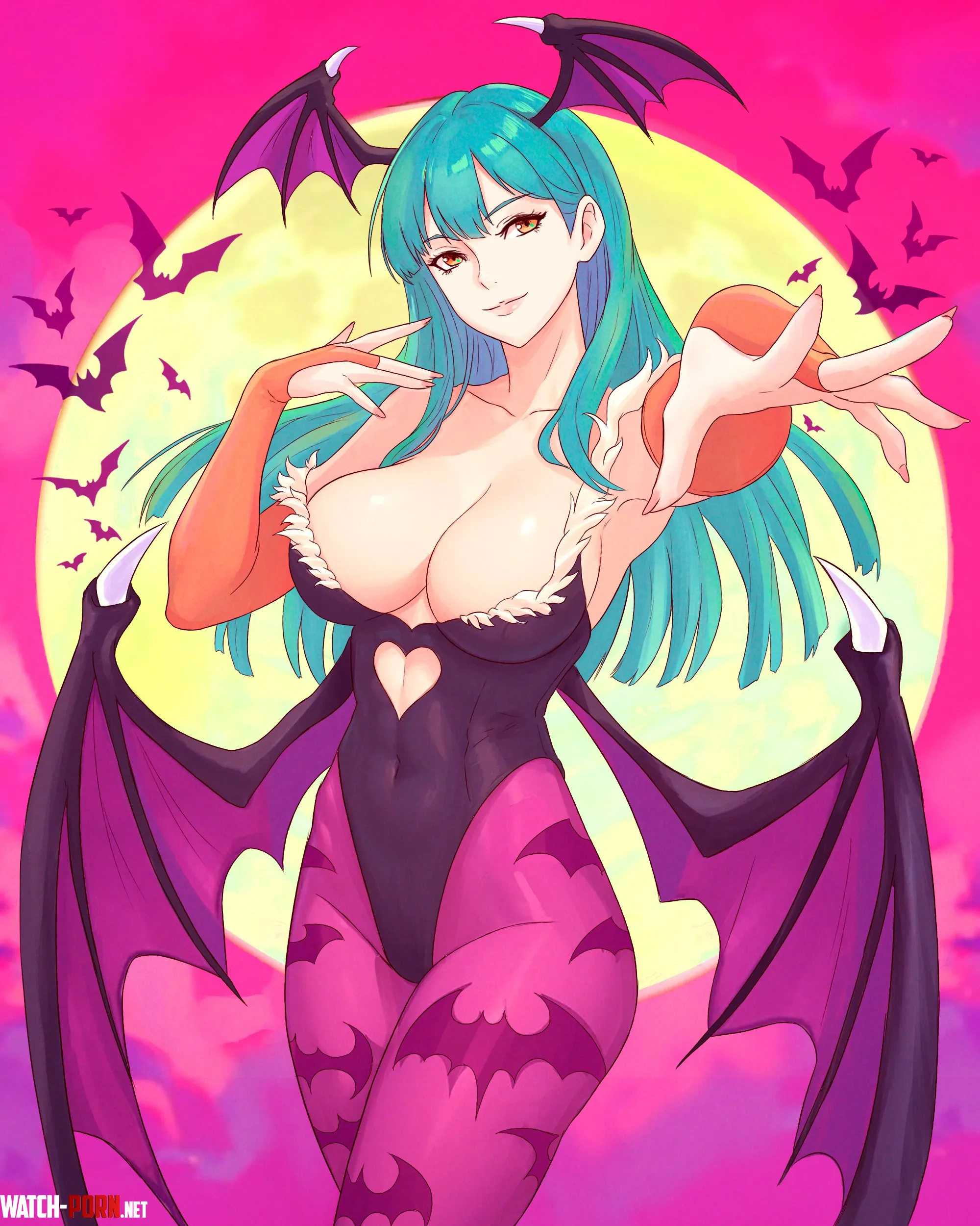 Happy Halloween from Morrigan by Terran117