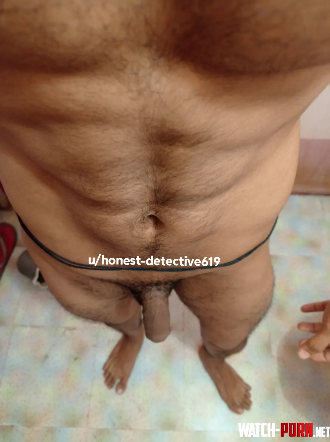 Not too hairy Clicked in bathroom 22 by Honest-Detective619