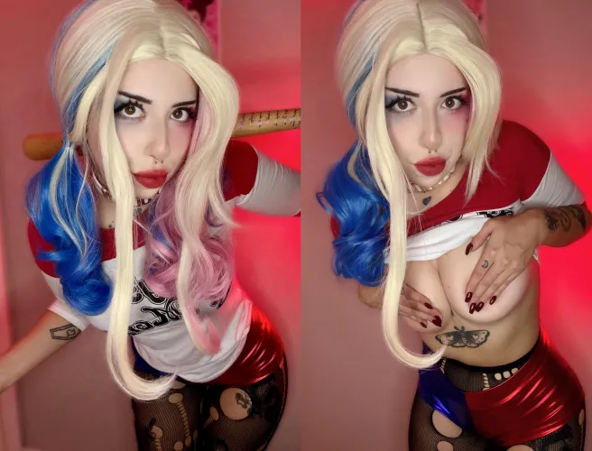 Thumbnail Harley Quinn Cosplay: Catgirlblair's Transformation | bunbrat