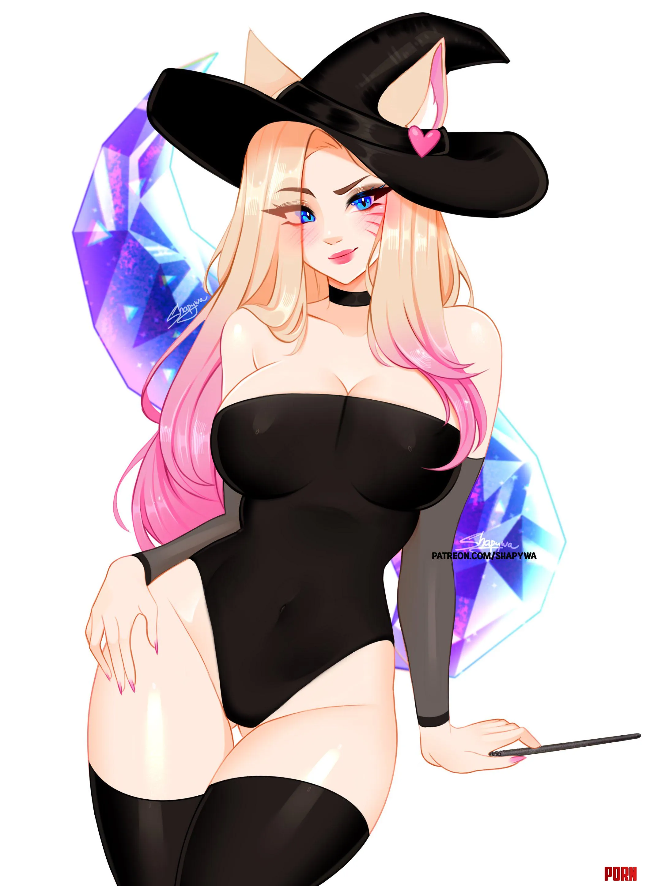 Witch Ahri Shapywa by Short-Ad224