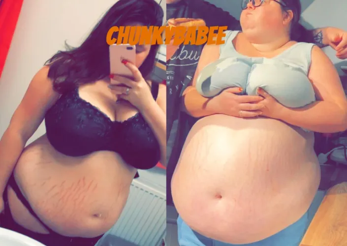 Thumbnail Weight Gain Journey: When Your Boyfriend Makes You Double Your Weight by xChunkyBabee