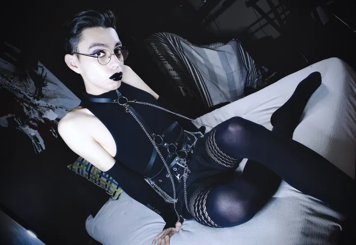 Thumbnail Venturing into the Online Community: First Time as a Femboy | AlexX_Noir