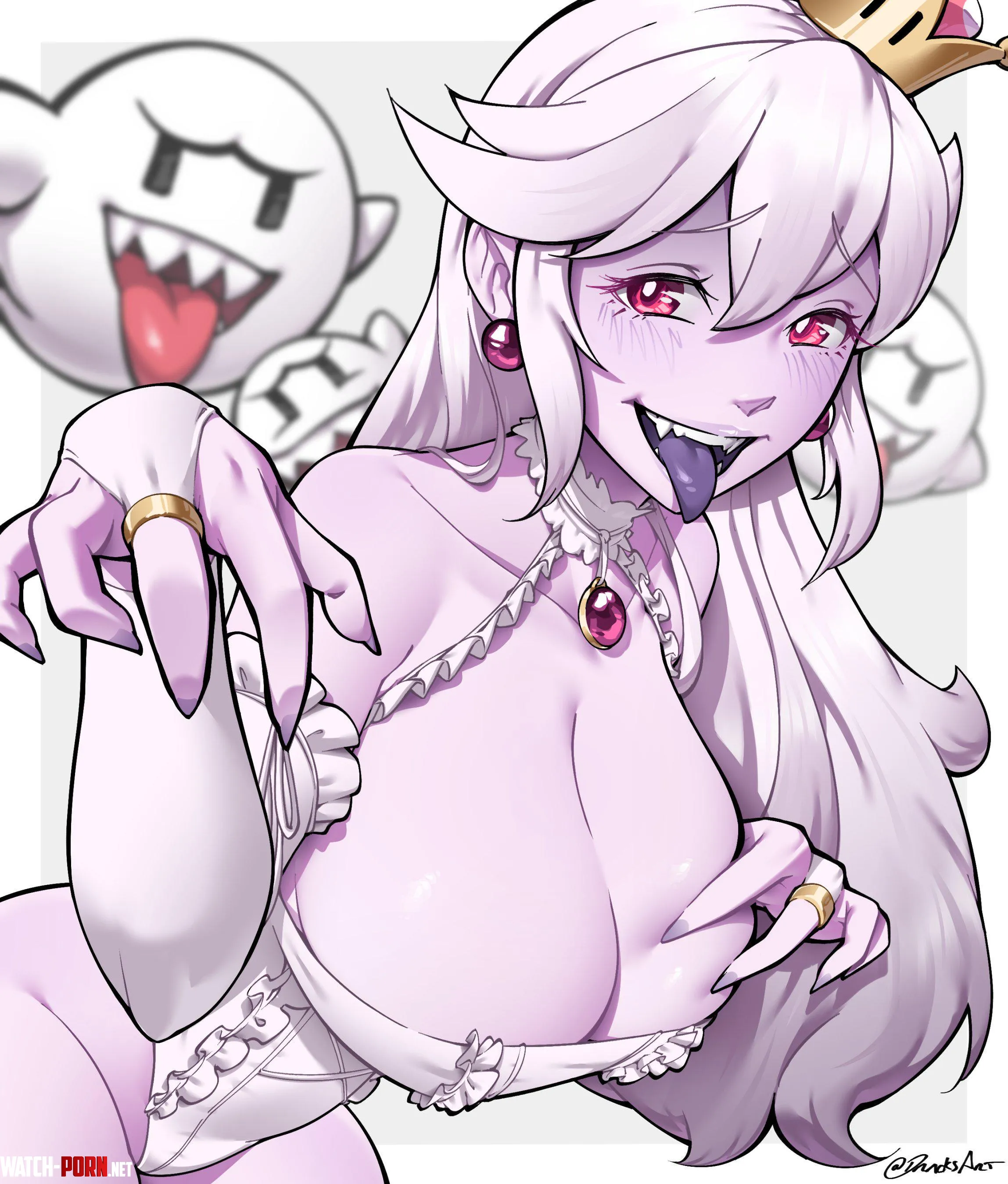 Booette getting ready for Halloween  by Low-Marketing-3331