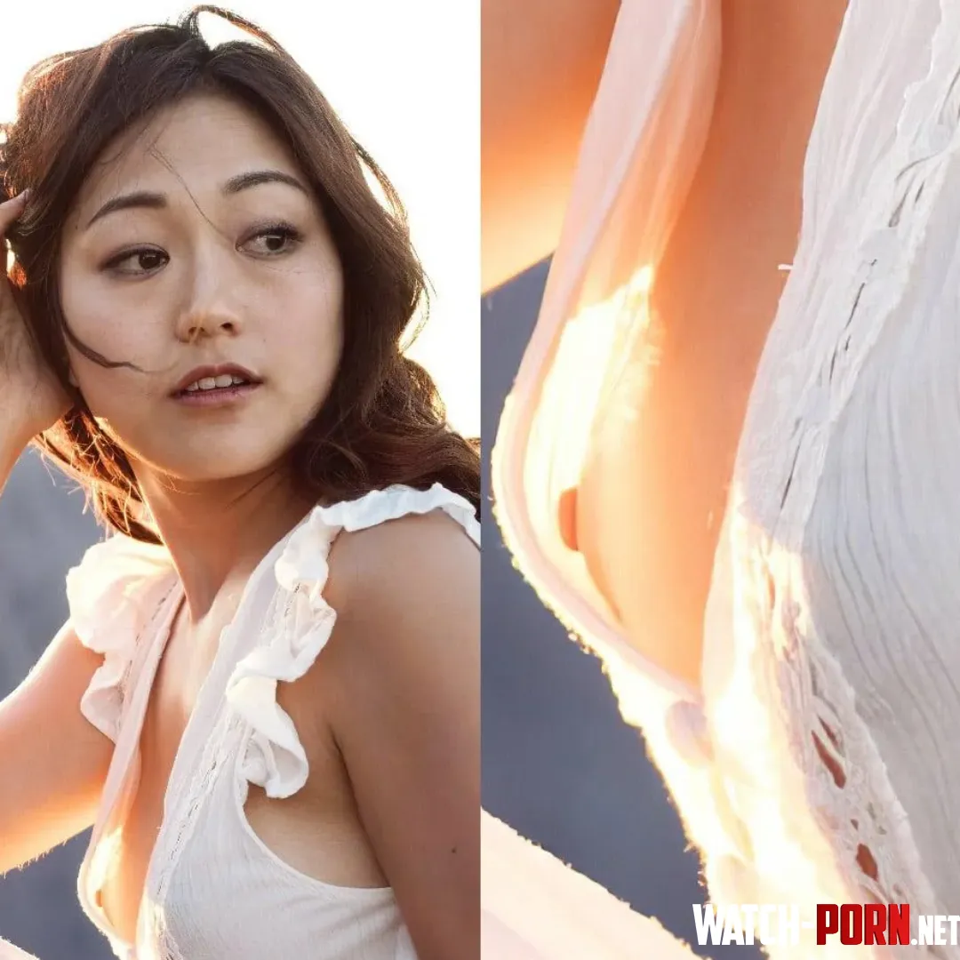 Karen Fukuhara wardrobe malfunction from one of her photoshoots by EzzyyPeezy