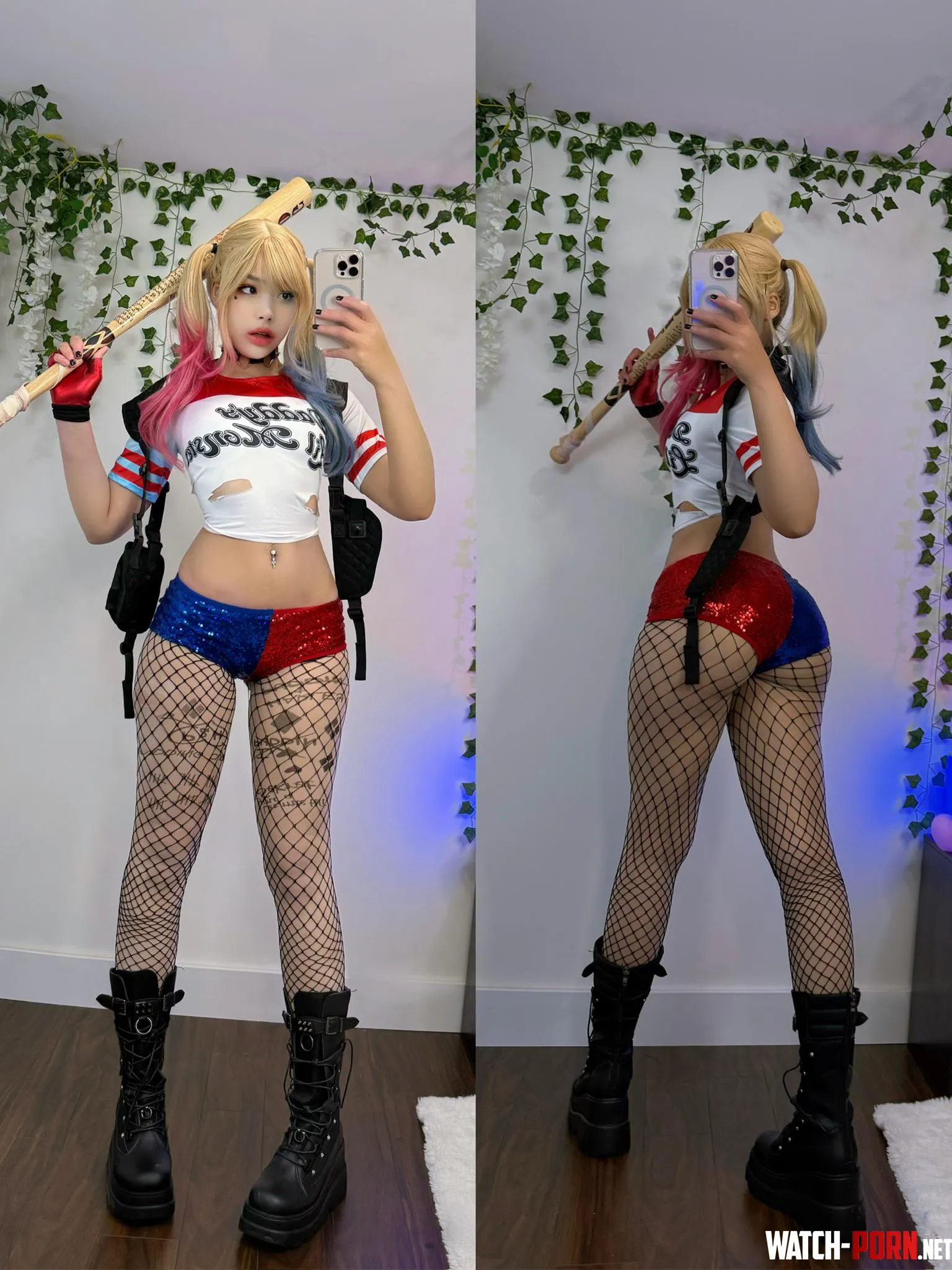 my Harley Quinn cosplay   strawbunnix  by strawbunnix