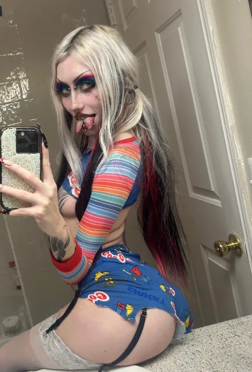 Thumbnail Chucky Cosplay Fun by Vileslag on cosplaybutts