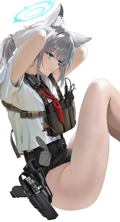 Thumbnail Immersing in ArmorXIII's Tactical Shiroko Thighs Analysis | thighdeology