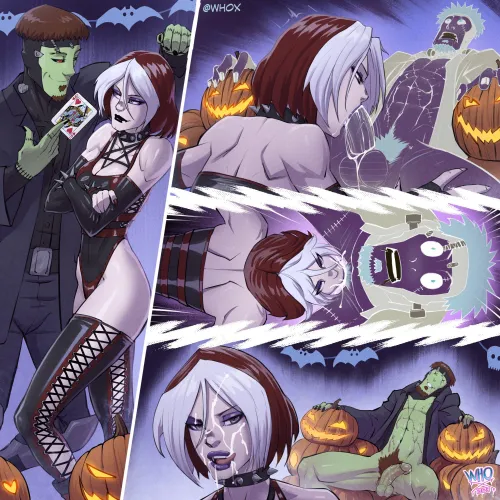 Thumbnail AlKo96: Rogue and Gambit's Halloween Reveal - Dive into Rule34 | Rule34 Category