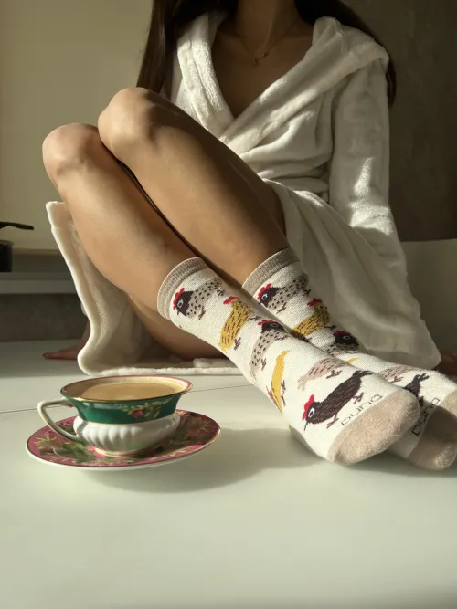 Thumbnail Cozy Mornings: Enjoying Comfort in Cozy Socks Adventures