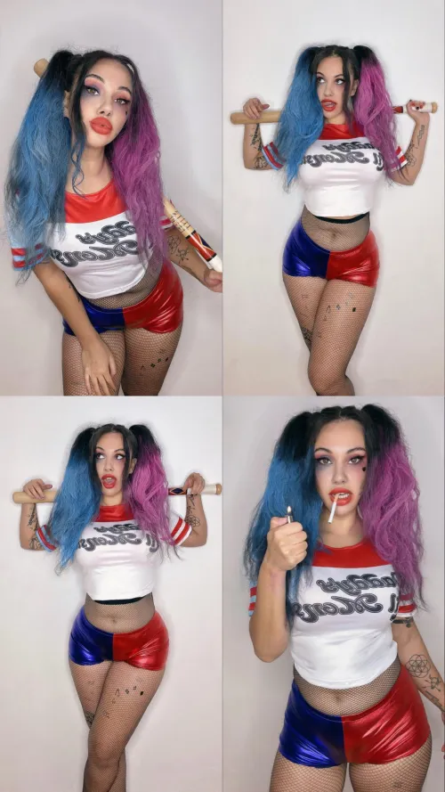 Thumbnail Cosplay Creativity: Harley Quinn by Lucia__Diaz in CosplayGirls Category