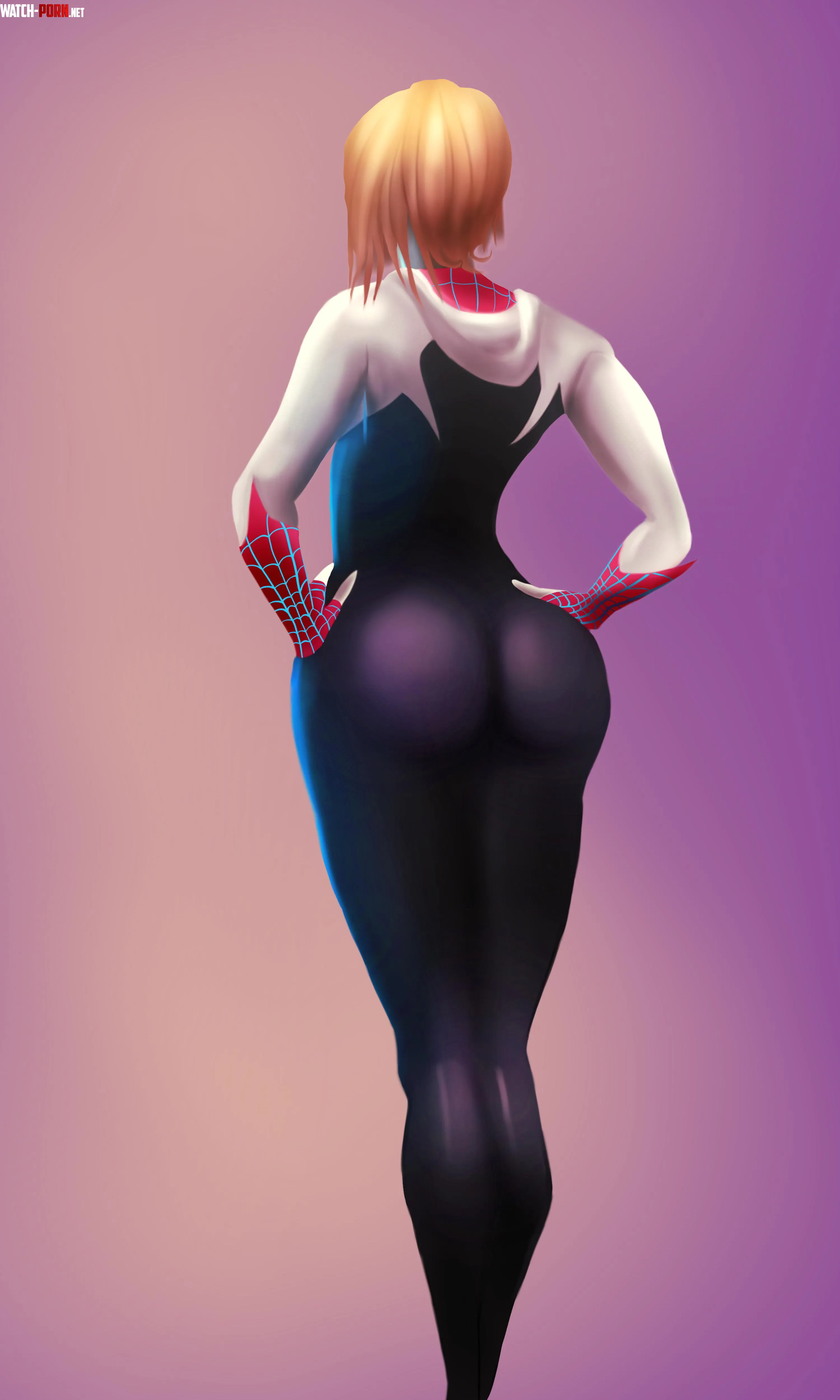 SpiderGwen Spiderverse by yagizilgun