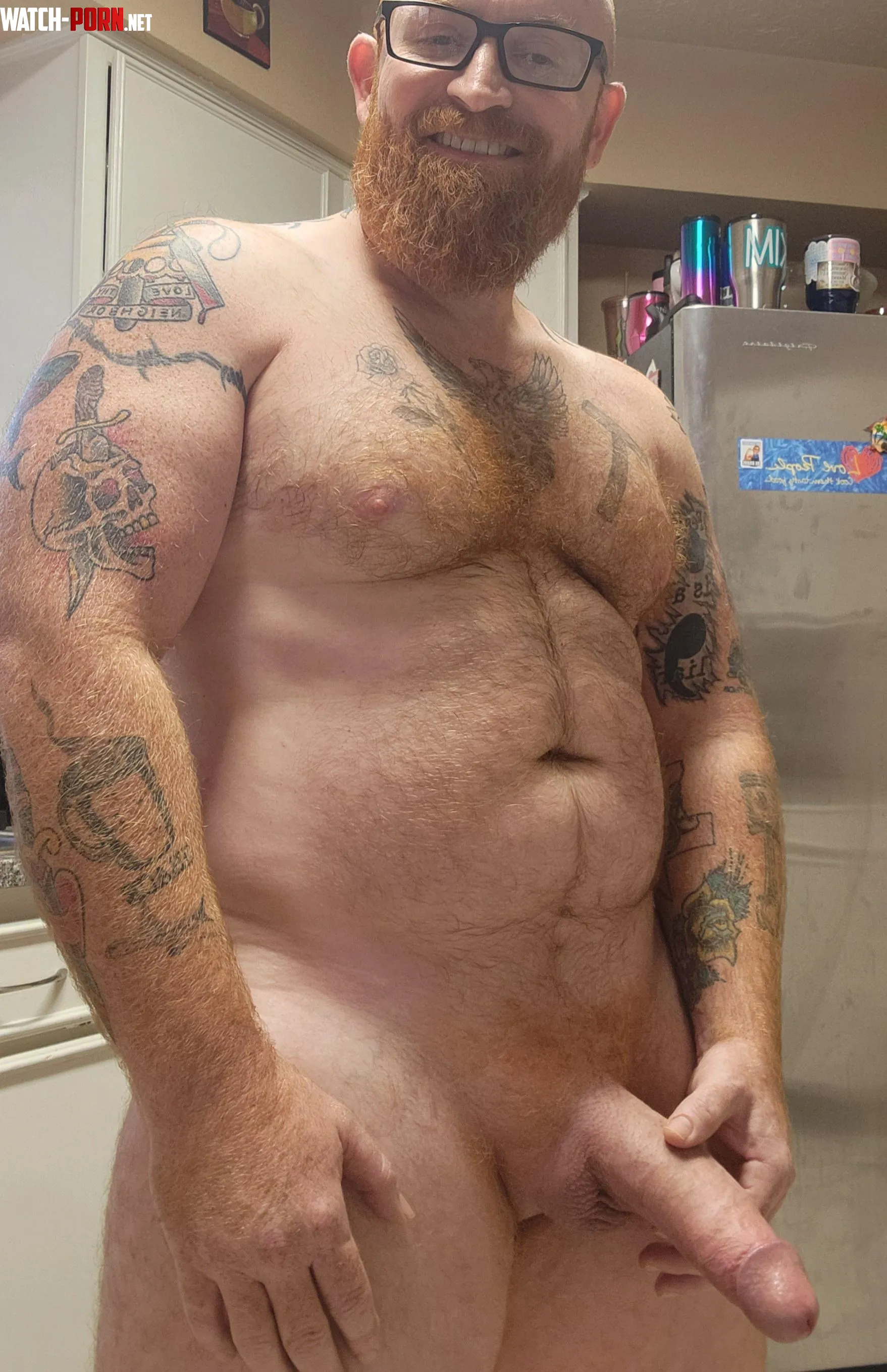 Inked up Ginger DILF  by texcentricasshole