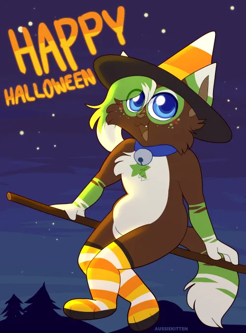 Thumbnail Celebrate Spooky Season: Furry Delights by Aussie_Kitten_