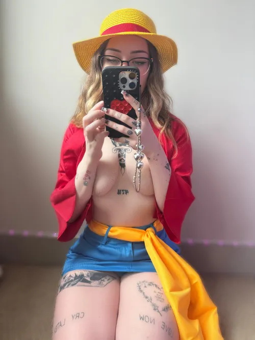 Thumbnail Embrace Playfulness in 'Fem Luffy Cosplay' by ragdolljuls