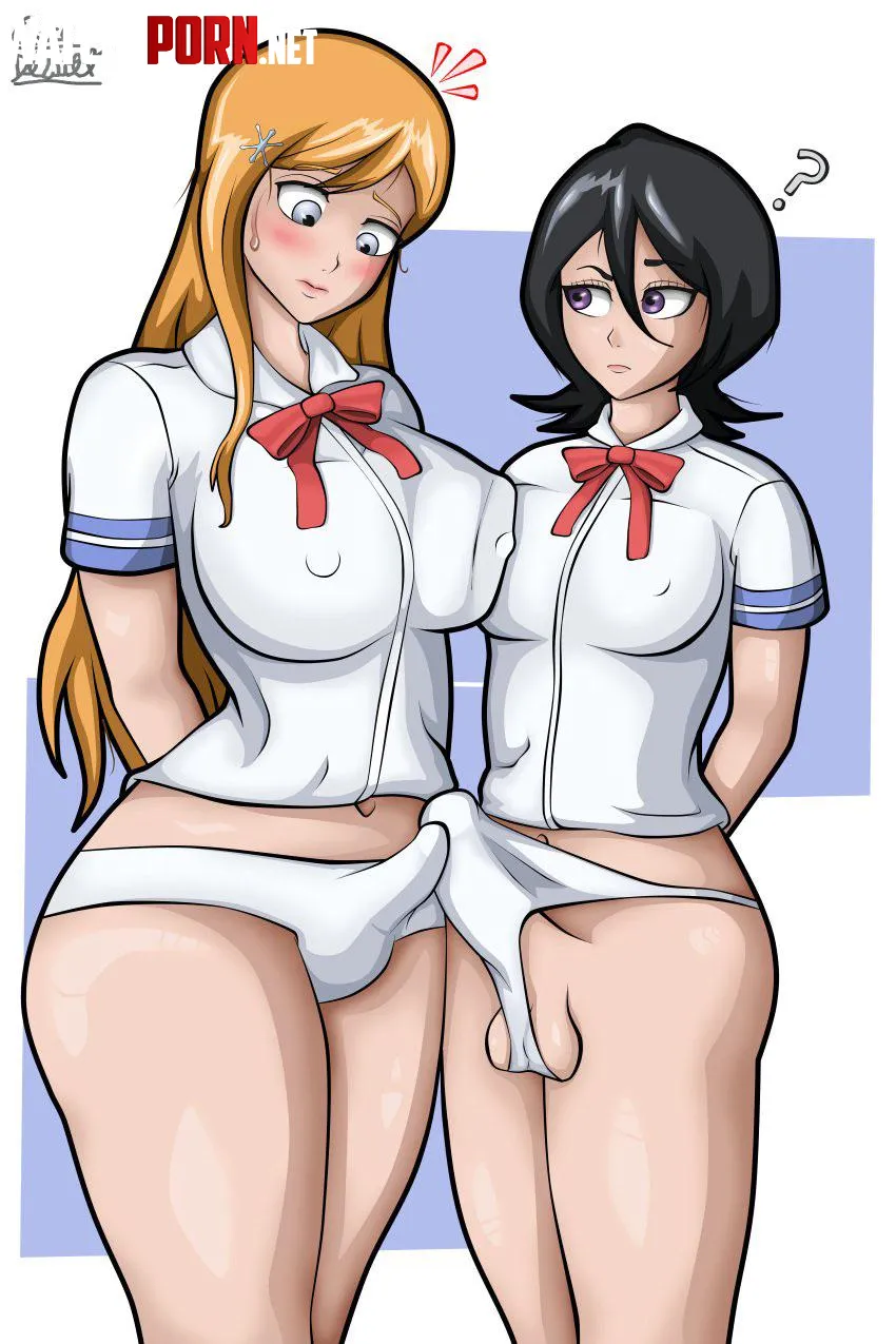 Rukia and Orihime become futas  by Ashy4678