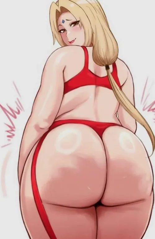 Thumbnail Tsunade's Big Fat Ass on Display: Mysterious_Bad7516's Masterpiece