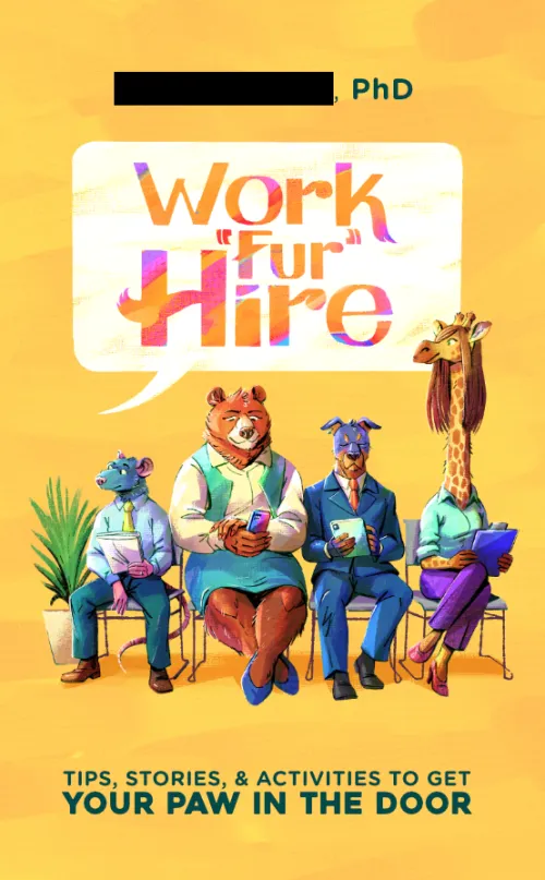 Thumbnail Book Cover Reveal: 'Work Fur Hire' by Edwin_at_work | Edwin_at_work