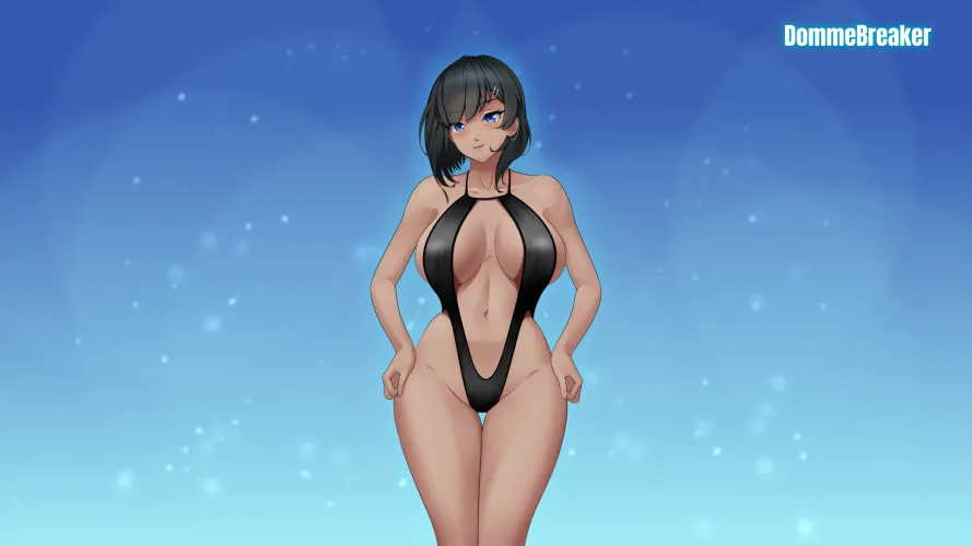 Thumbnail ZeeVital Unleashes the Tomie Dommebreaker in swimsuithentai