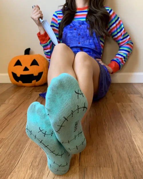 Thumbnail Spooky Seduction: Halloween Fun and Playful Sock Encounters in Socksgonewild