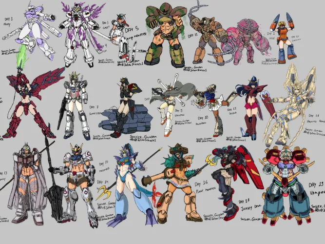 Thumbnail SocceGundam's Monstergirl Month Final Mural Unveiled by BrStriker21