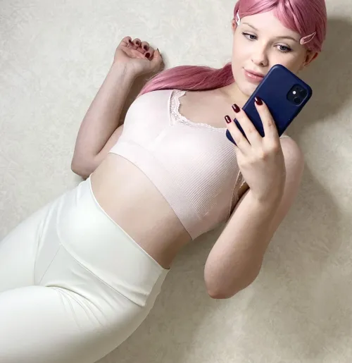 Thumbnail Fiery_Tigress_ Showcases Comfort in My New Beige Top for Croptopgirls