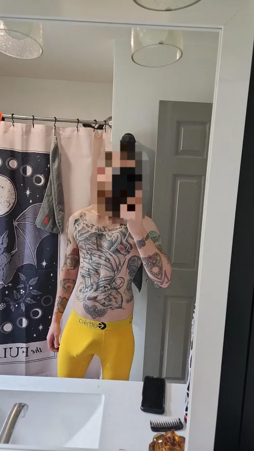 Thumbnail Tattoo Tales: Embracing Inked Skin with 7homer in Bulges