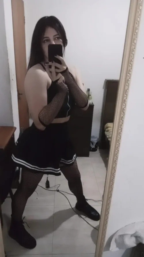 Thumbnail HanzoMikoto Stuns in Fishnets | Femboy