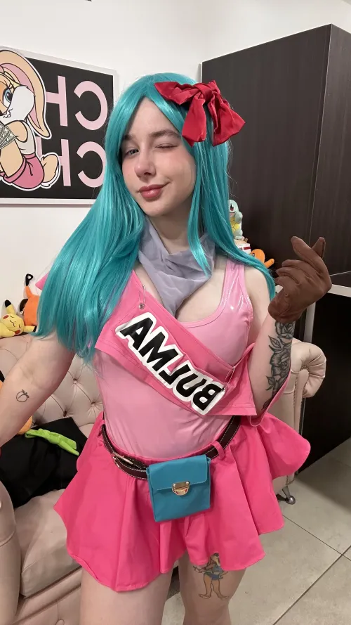 Thumbnail Foxy Bulma Cosplay by anda_dai