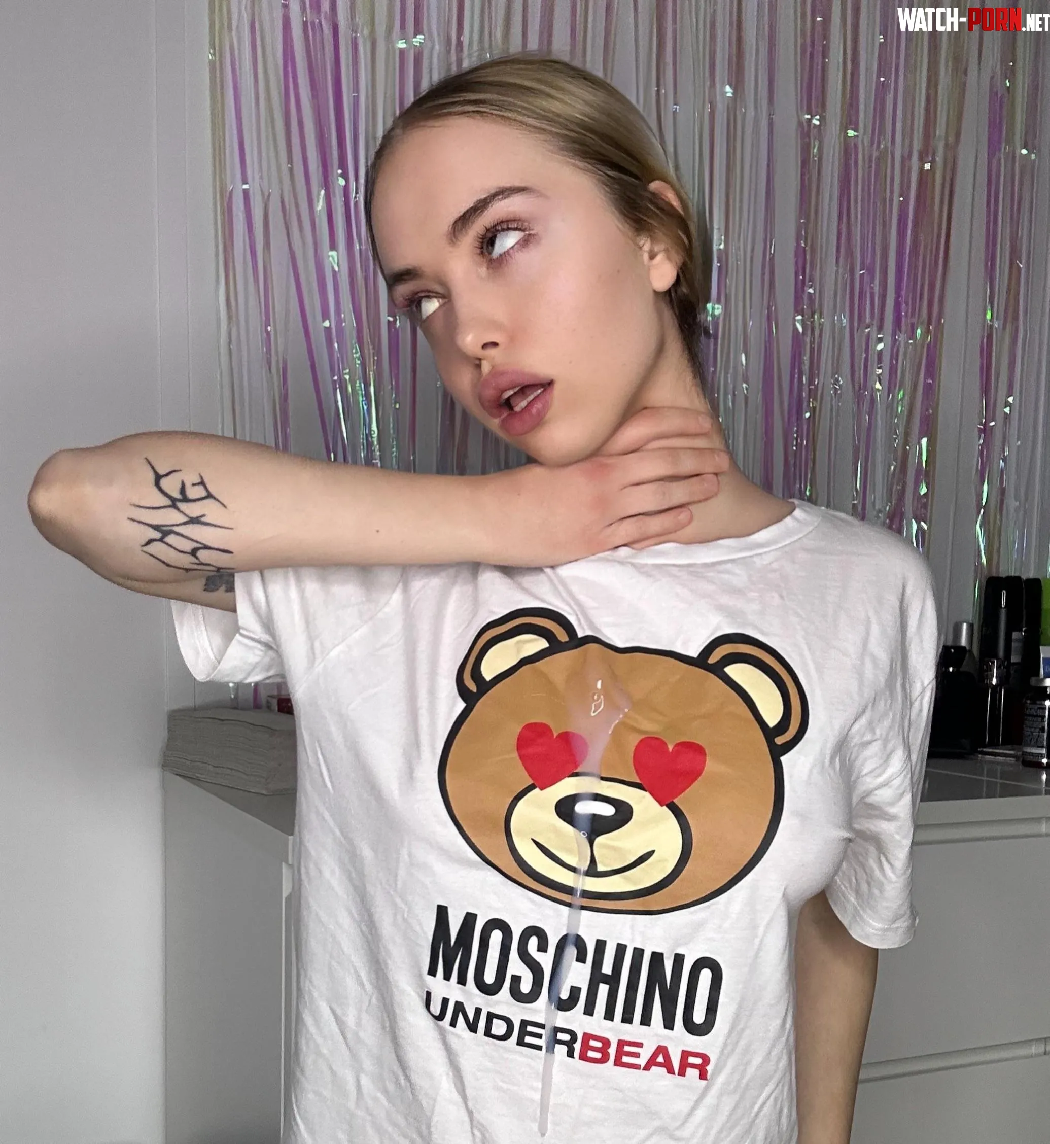 Dad cum on my shirt I should probably take it off by CreamyyBabbyy